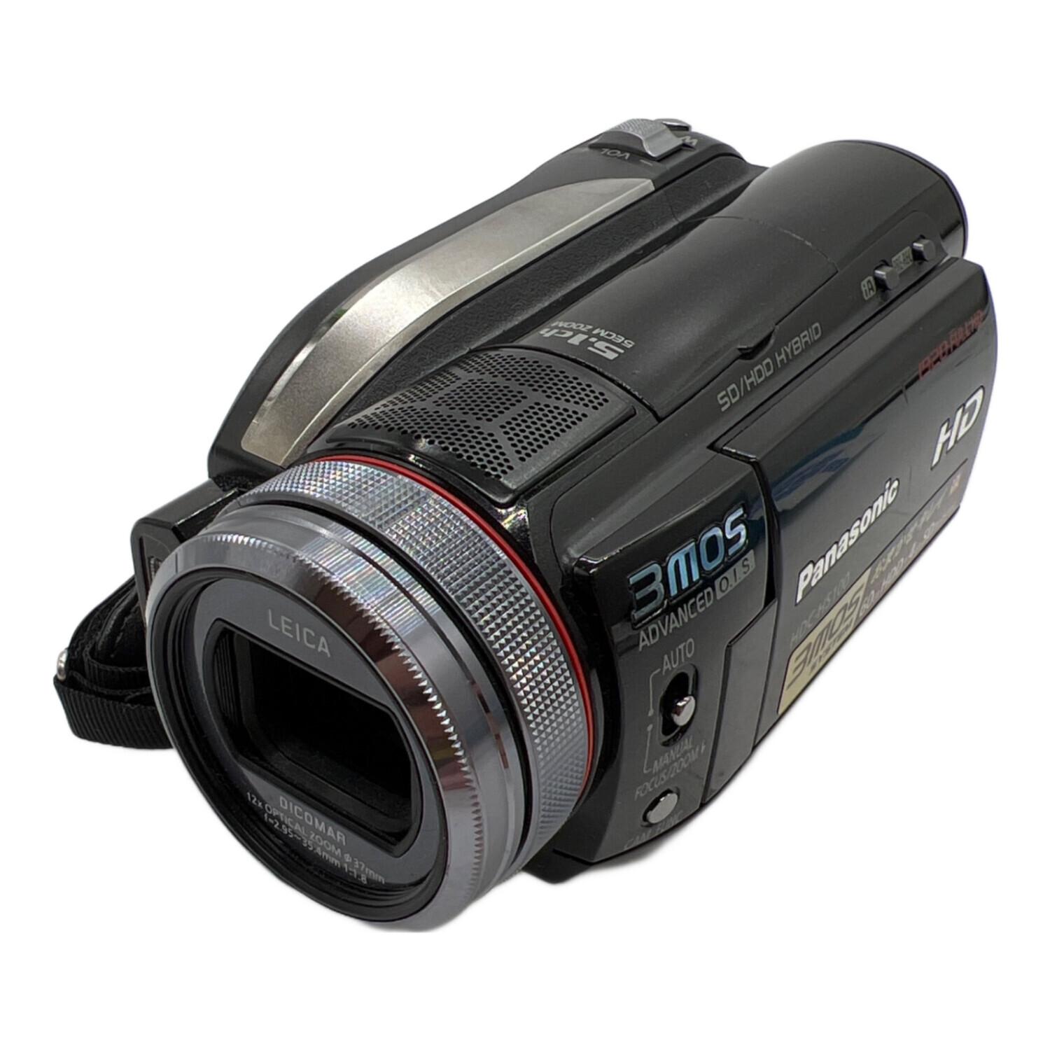 パナソニック デジタルハイビジョンビデオカメラ HDC-SD100 動作確認