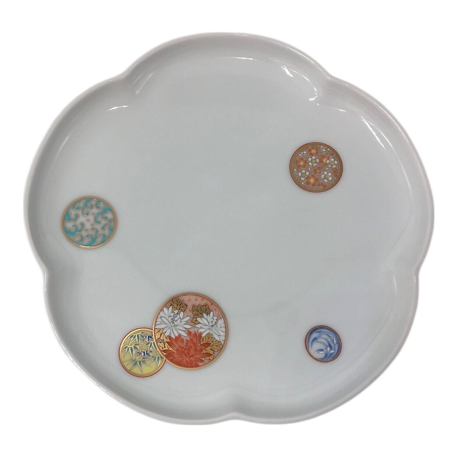 深川製磁 (フカガワセイジ) 御皿セット 寿赤絵 2Pセット｜トレファクONLINE