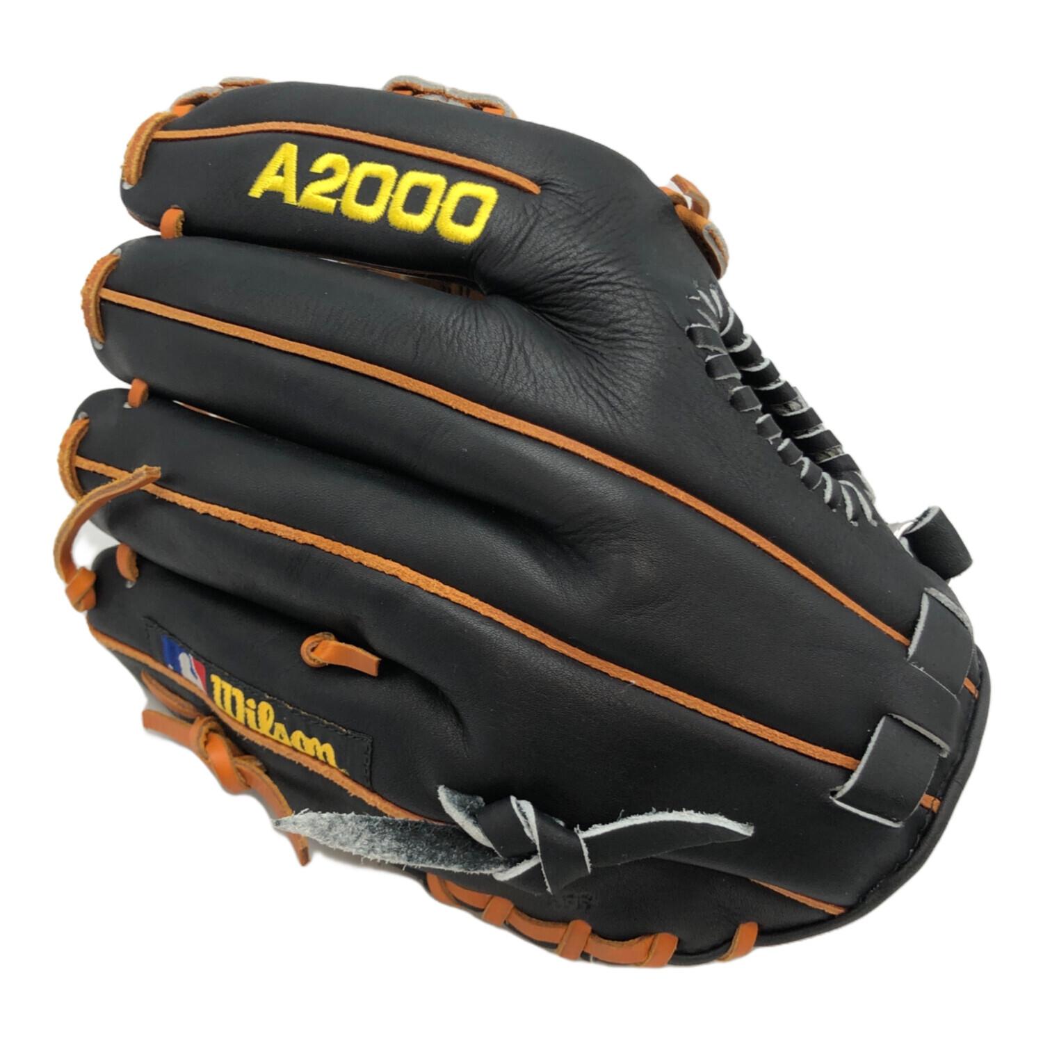 Wilson (ウィルソン) グローブ ブラック×オレンジ A2000 内野用 RG