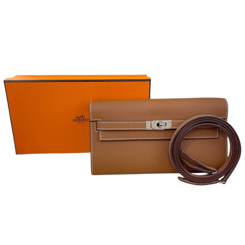 エルメス HERMES ケリートゥーゴー K刻印 ゴールド SV金具 エプソン