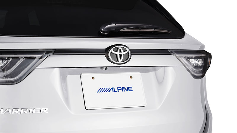 ハリアー専用 HDRバックビューカメラパッケージ（カメラ色:ホワイト