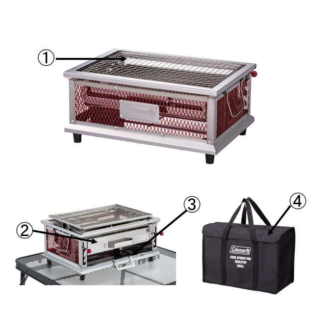 クールスパイダープロテーブルトップ用収納ケースの通販｜キャンプ用品