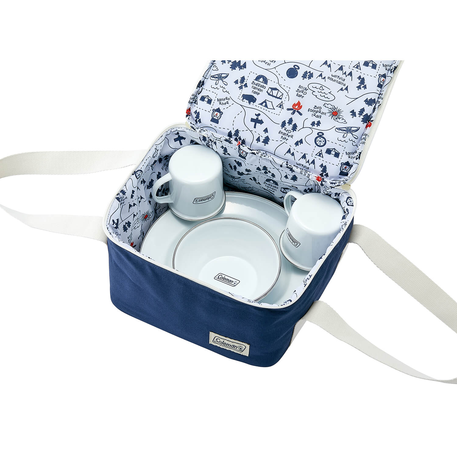 エナメルディッシュウェアセット デュオの通販｜キャンプ用品の