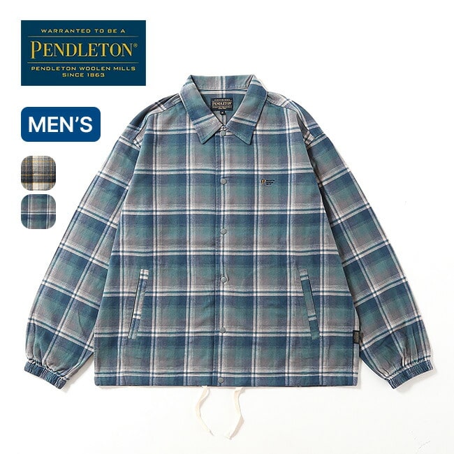 PENDLETON ペンドルトン コーチシャツジャケット(M オフ／マスタード