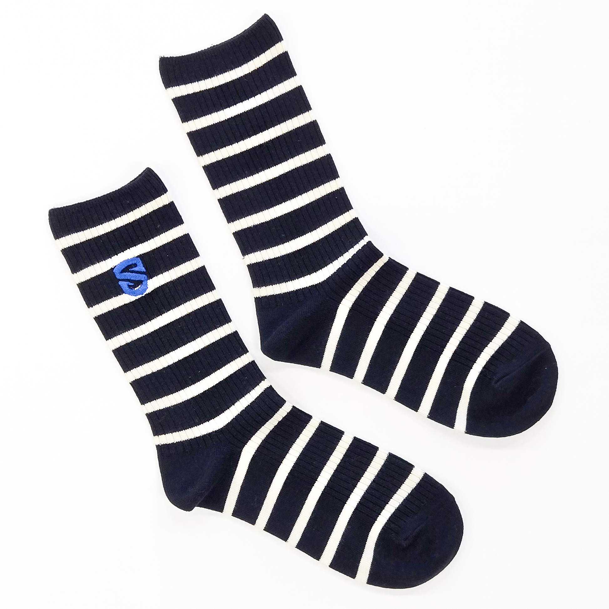 靴下屋コラボ】【レディース】ボーダーソックス(22.5~24.5cm) – 滋賀