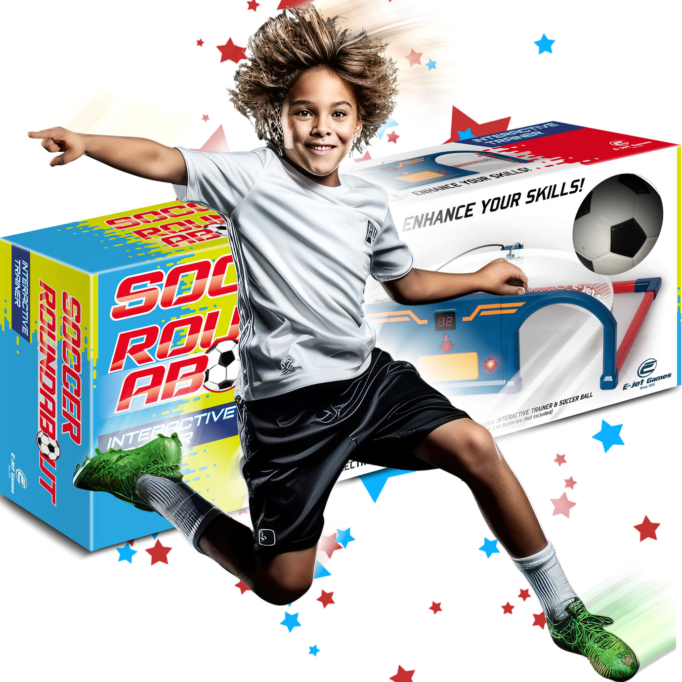E-Jet Games Soccer Roundabout football training game soccer arcade