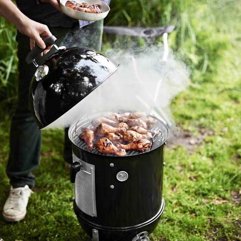 Weber® Smokey Mountain Cooker™ 47cm Black BBQ (721004) - BBQ World