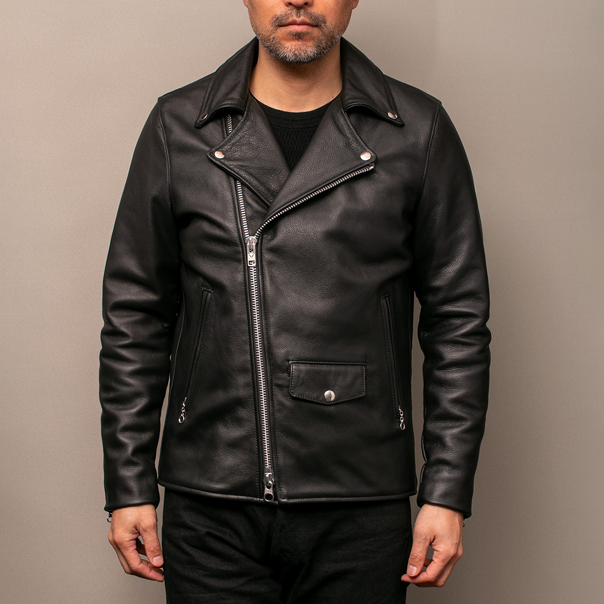 Vanson Special Custom Doulbe Riders Jacket Type 2 Olive ダブル