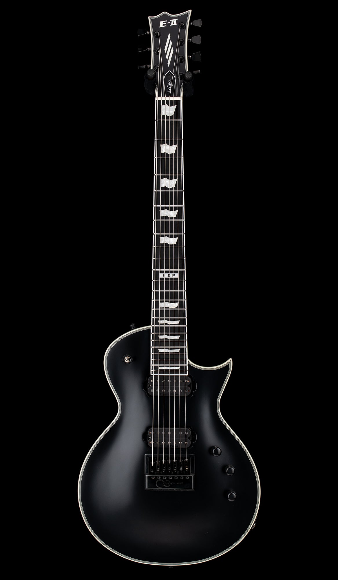 ESP E-II Eclipse-7 ET - Black Satin #ES9932243 (Factory