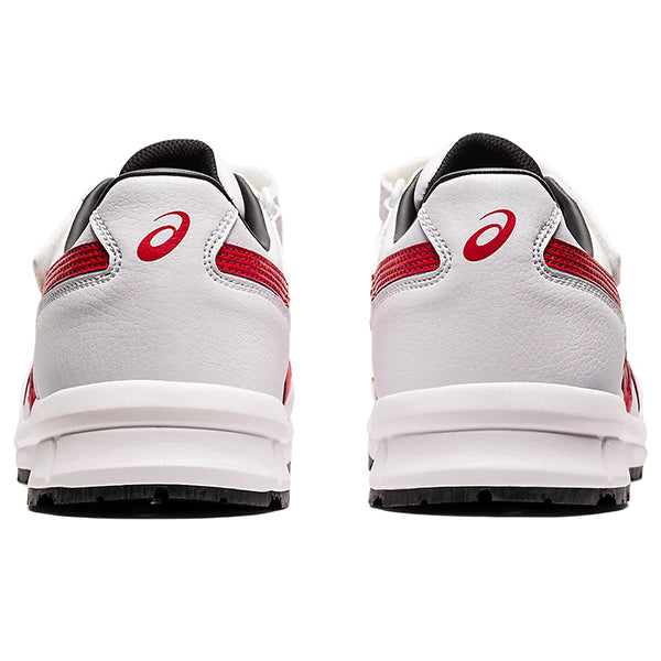 アシックス 安全靴 ウィンジョブ CP301 ホワイト×クラシックレッド