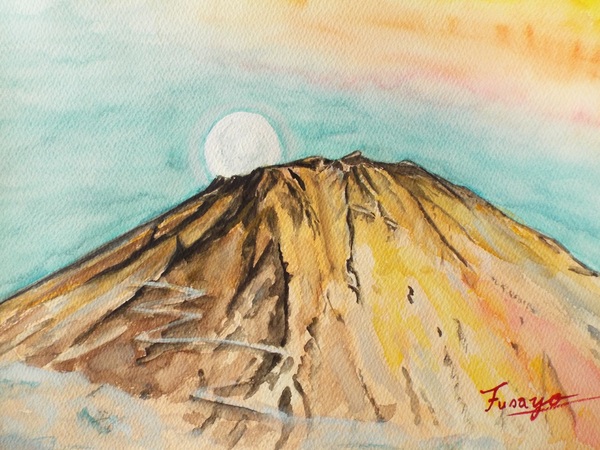 パール富士」 by ふさよ｜Artmeter｜暮らしを彩るアートが、きっと見つかる