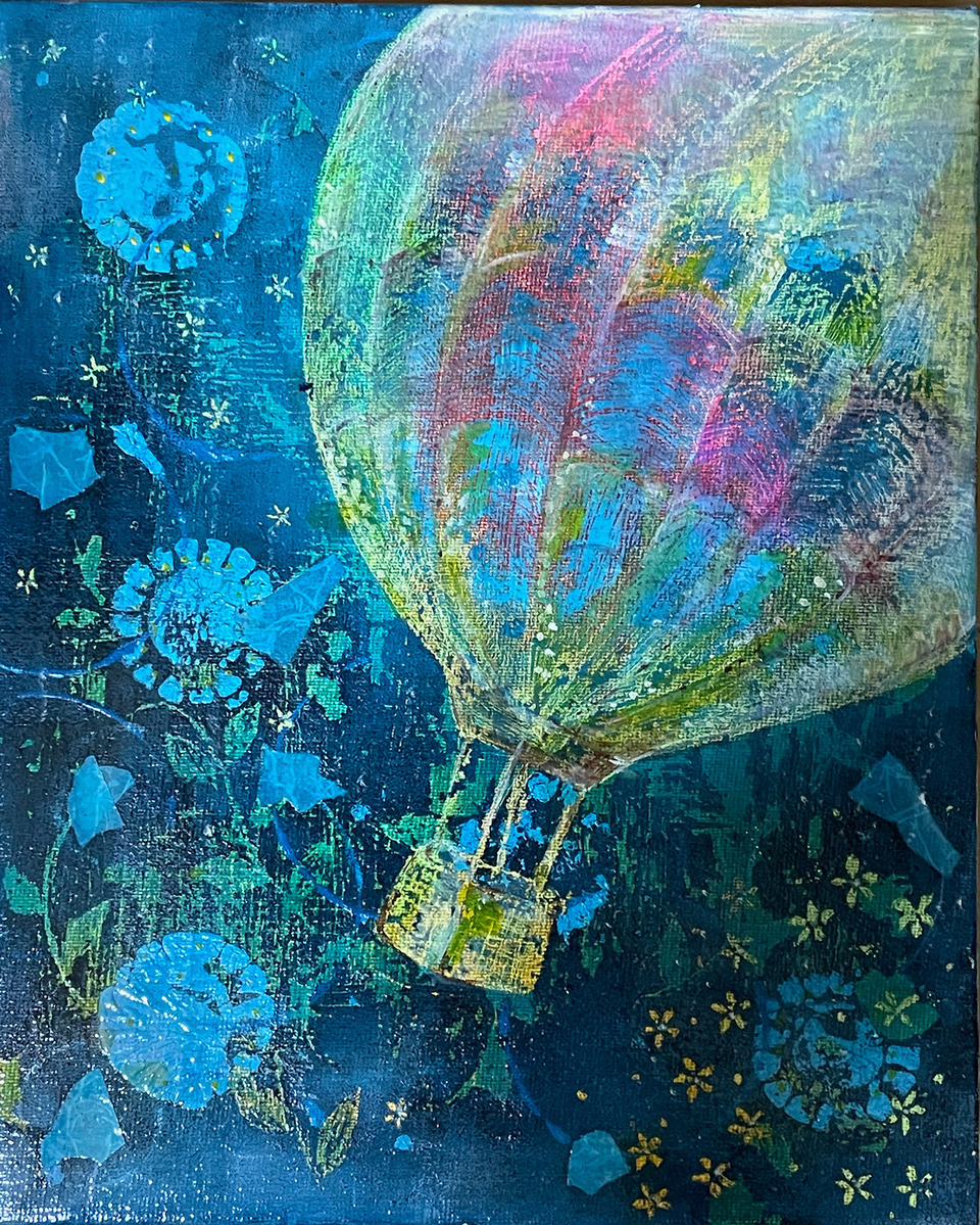 気球」 by damako｜Artmeter｜暮らしを彩るアートが、きっと見つかる