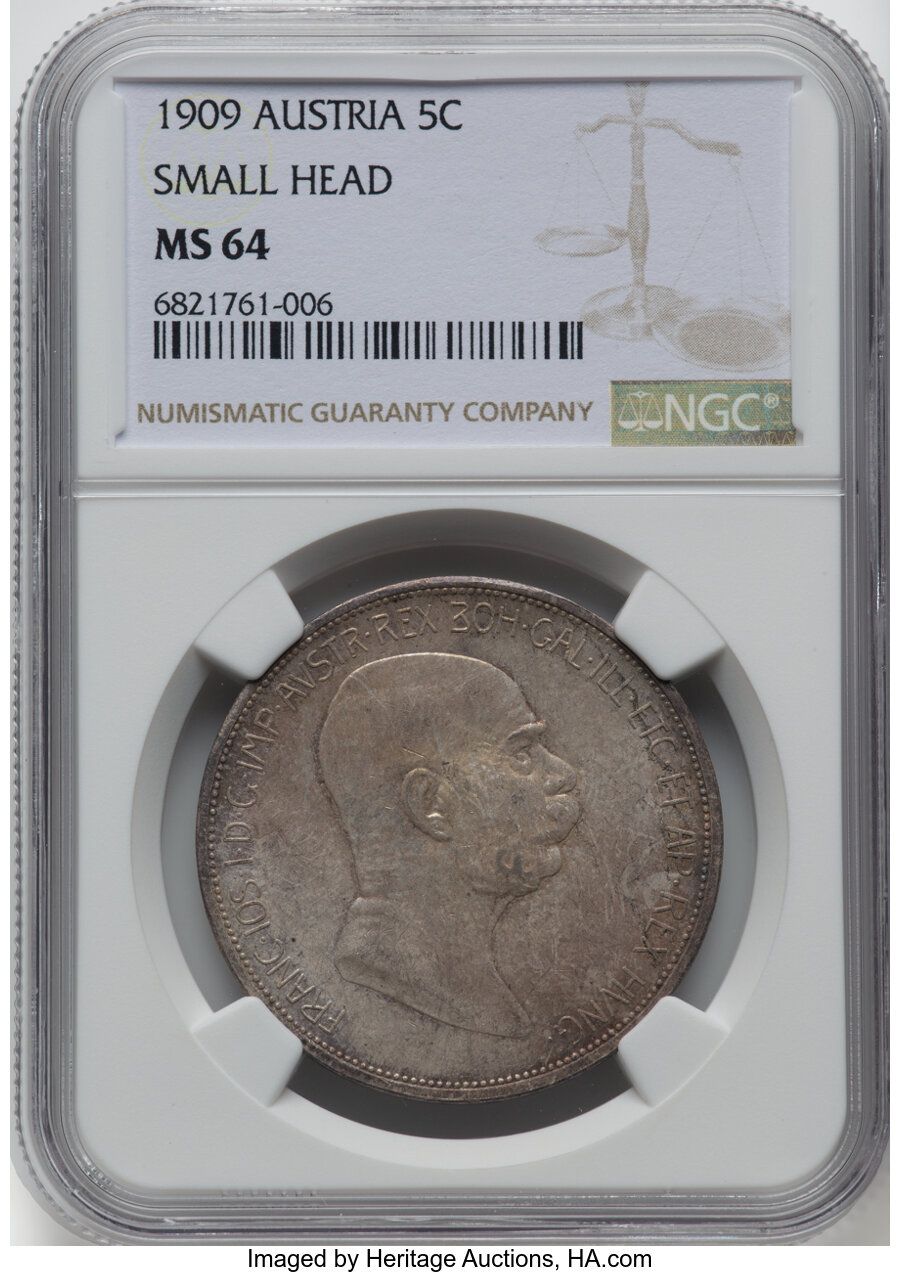 5 Corona - Francis Joseph I - Austrian Empire – Numista