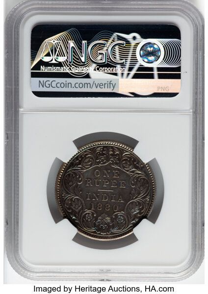 1 Rupee - Victoria - India - British – Numista