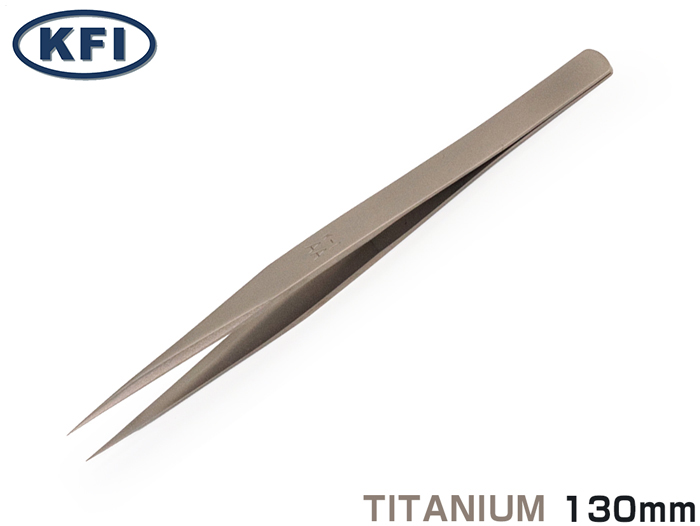 k-13チタンピンセット 品番130003 全長130mm | コクゴeネット