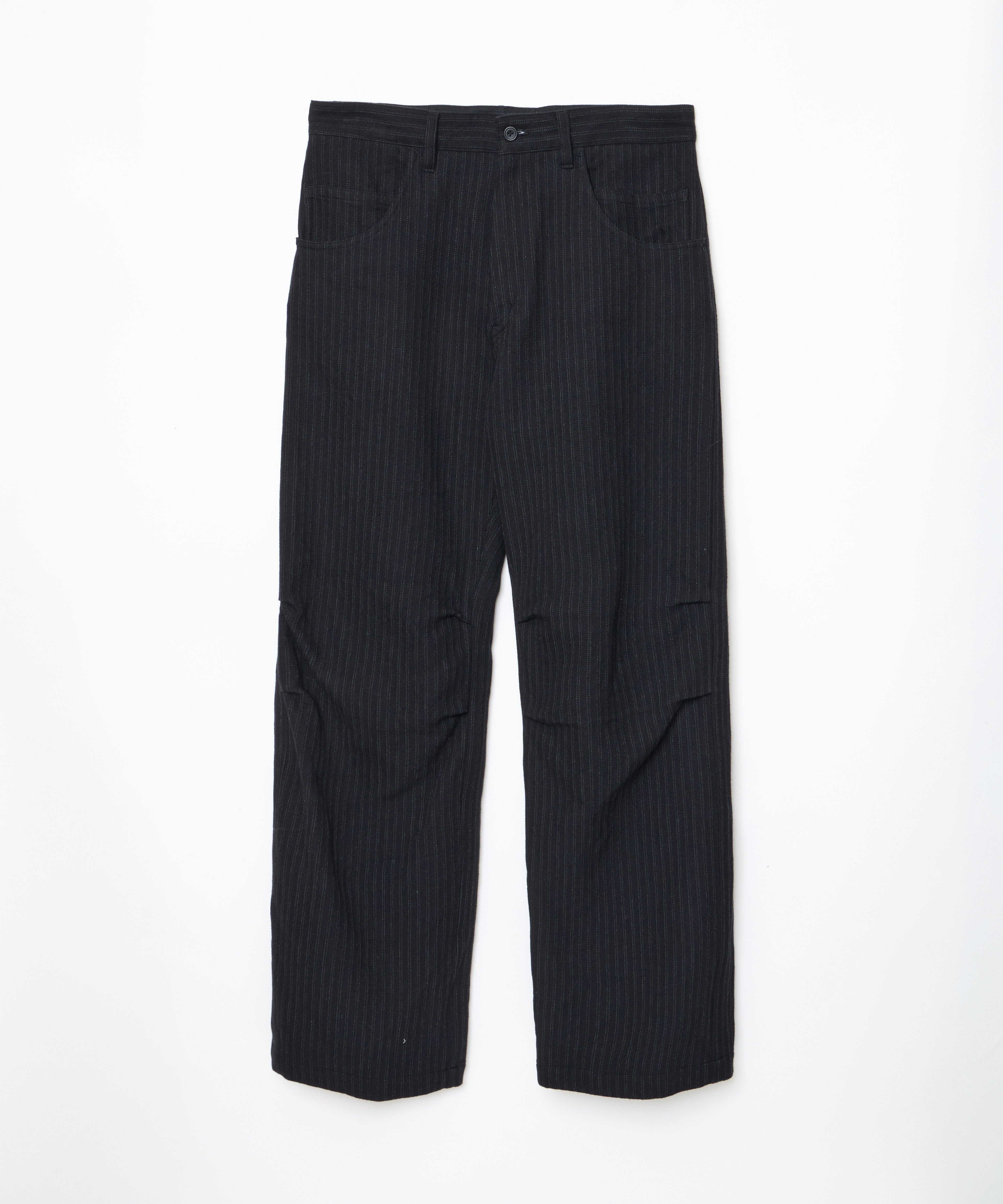 ensou. Derby Pants (Black Stripe) / E13P005