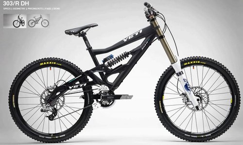 Yeti's 2009 site is up and there are changes that look good - Pinkbike