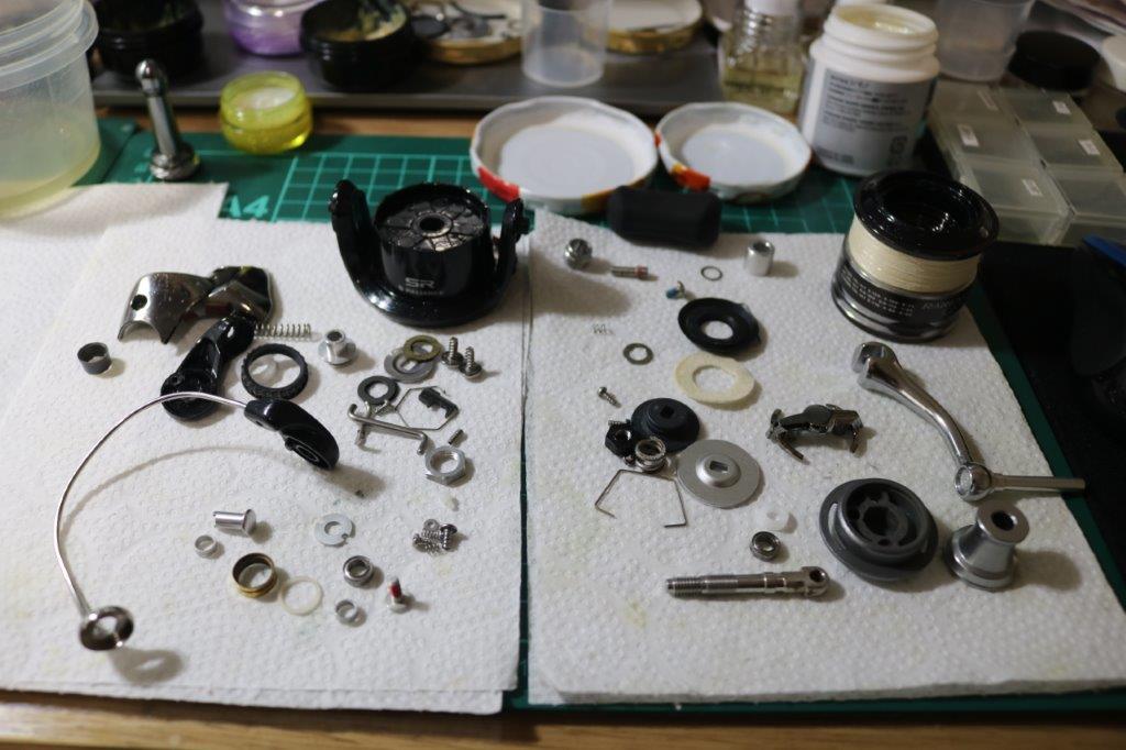 オーバーホール依頼 12レアニウム C2000S フルベアリングチューン