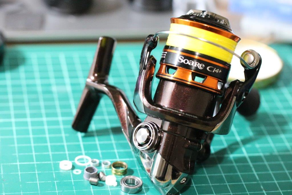 オーバーホール依頼 13ソアレCI4+ C2000PGSS | リールカスタム・ラボ