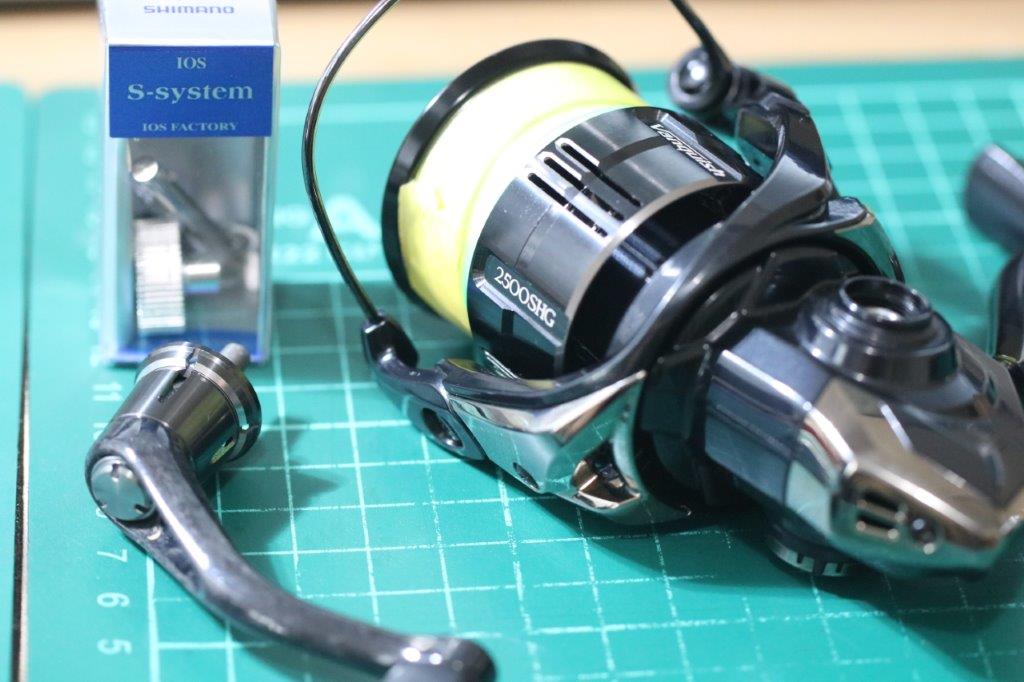 改造依頼 19ヴァンキッシュ 2500SHG ラインローラー2BB化＆ウォーム