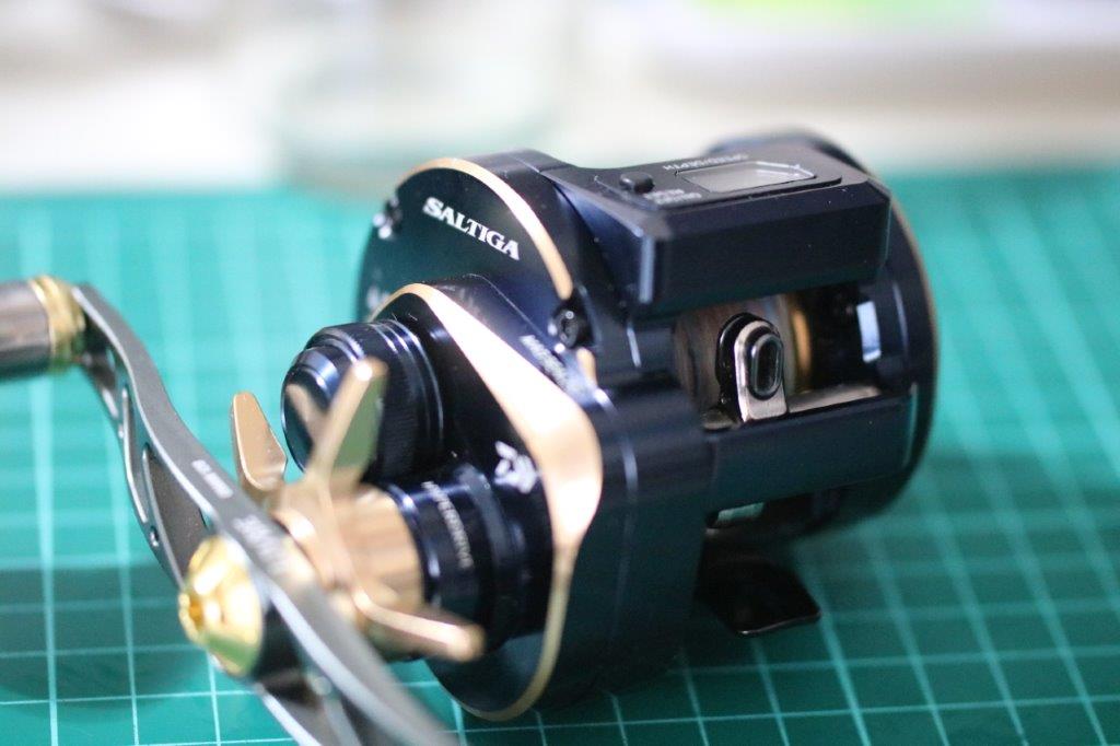 オーバーホール依頼 21ソルティガIC 100 マグレス化＆グリッチオイル