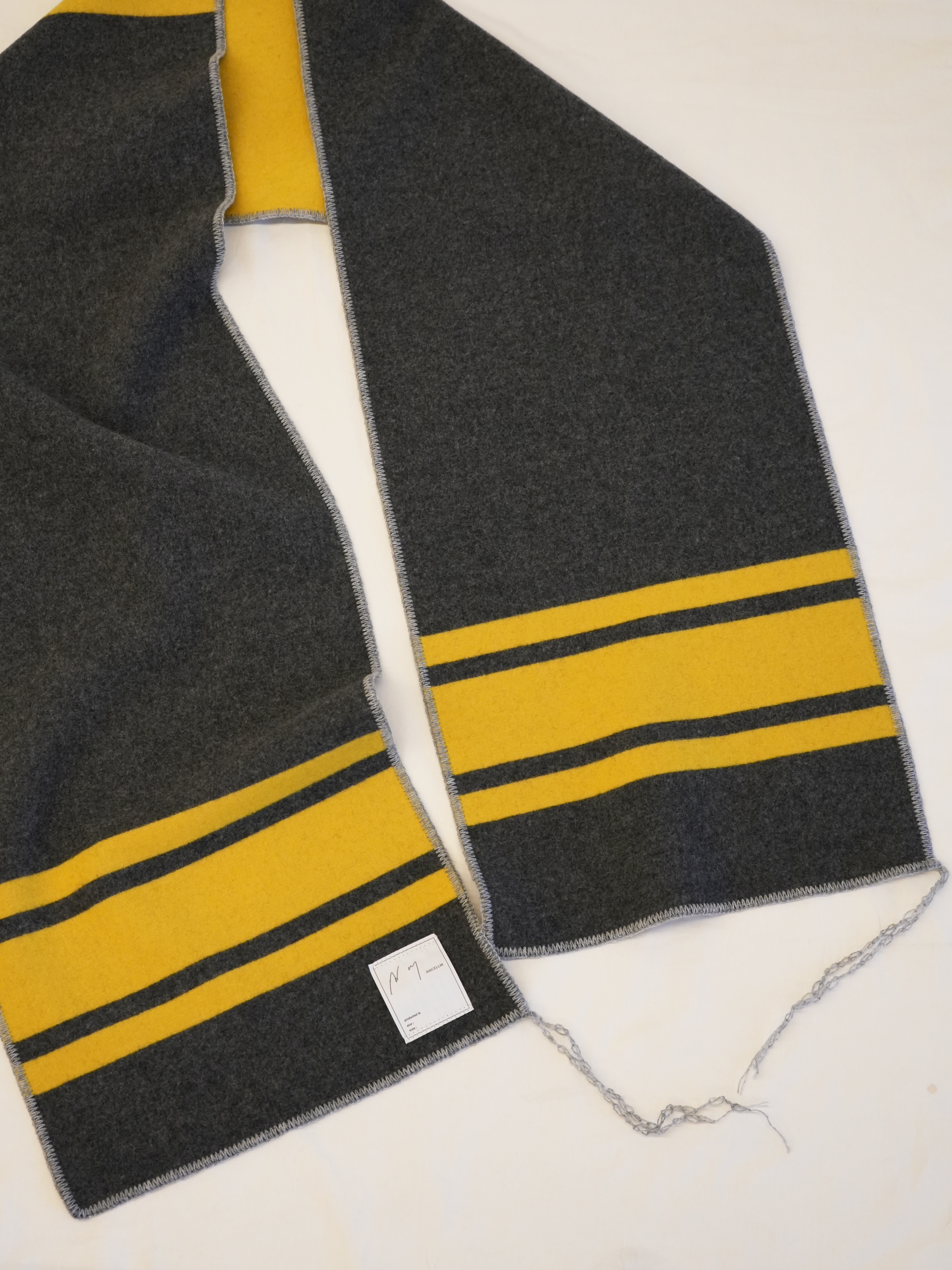ANCELLM / exclusive】WOOL BLANKET SCARF