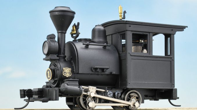 HOナロー／ポーターサドルタンク／0-6-0／大型前照灯点灯／ミニ