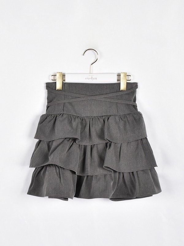 クロスティアードスカート｜evelyn（エブリン）公式通販サイト