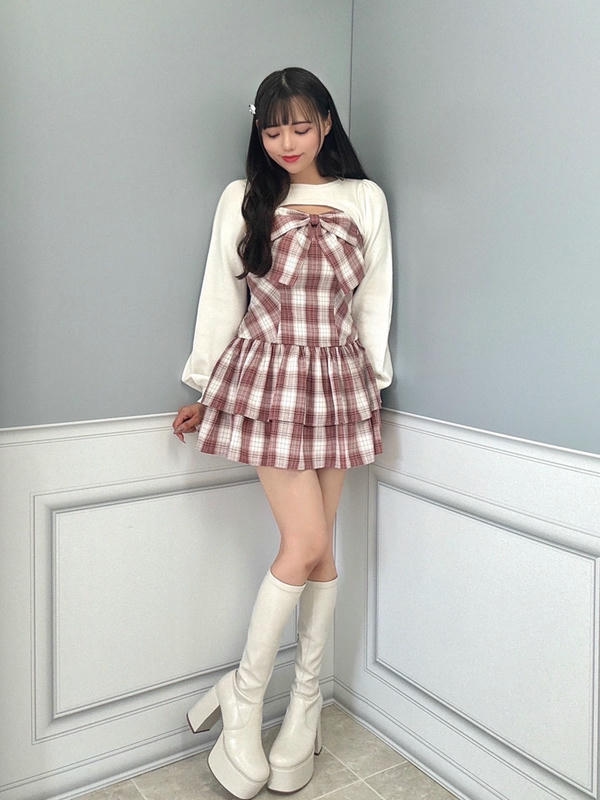 リボンボレロワンピース｜evelyn（エブリン）公式通販サイト