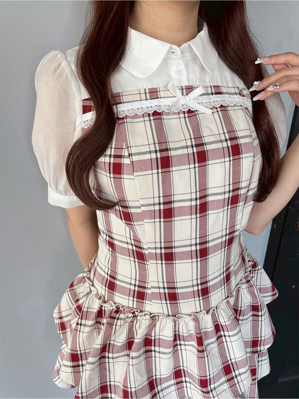 evelyn ドッキングティアードOP ワンピース ブラック