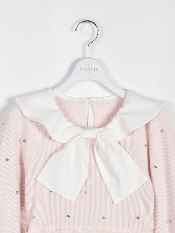 襟タックミニワンピース｜evelyn（エブリン）公式通販サイト