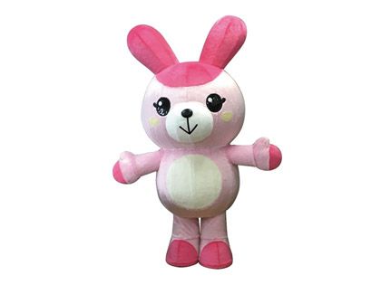 ピンクうさぎ着ぐるみのレンタル施工業者は東京から大阪など全国