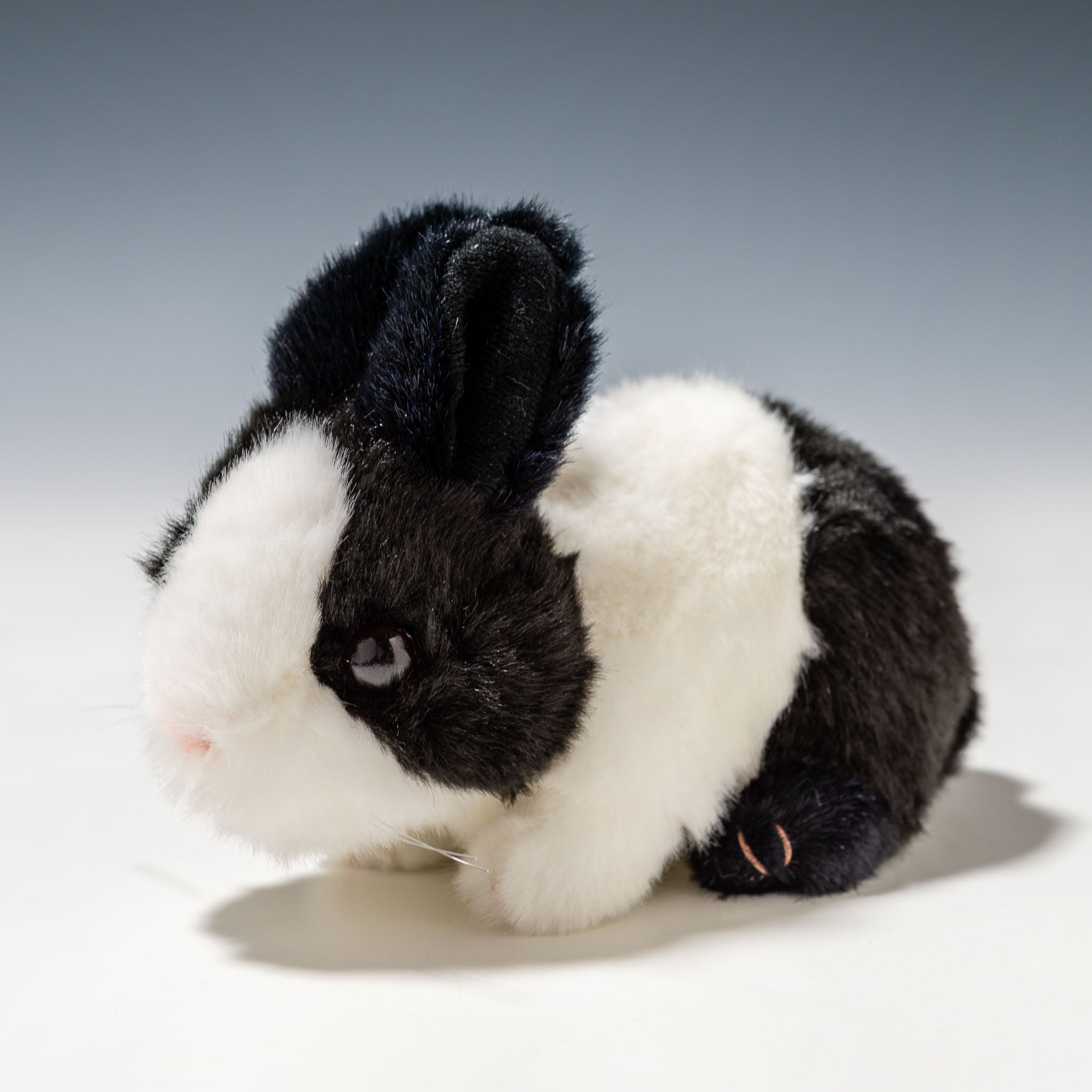 吉徳 ぬいぐるみ りくのなかまたち ウサギ ブラック 180504