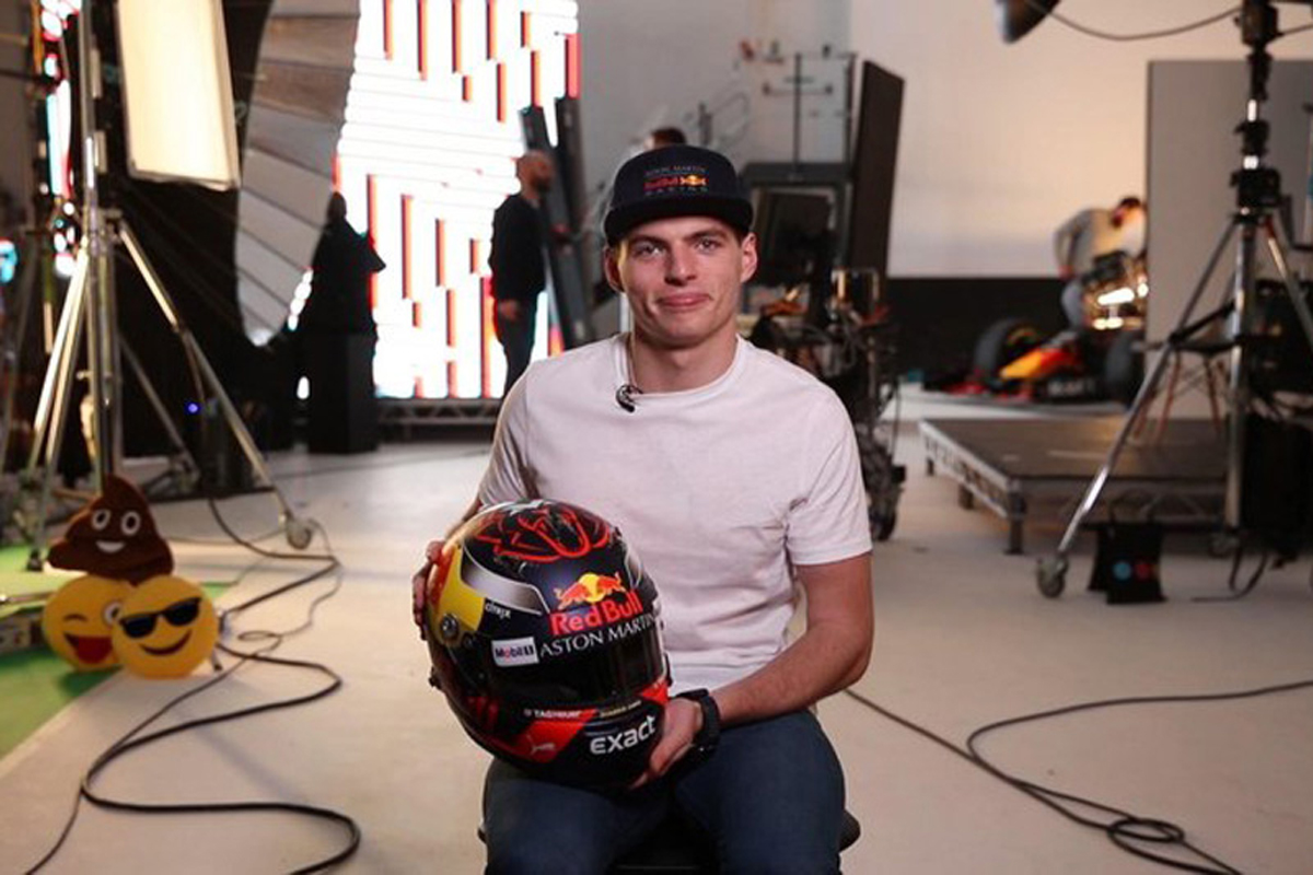 マックス・フェルスタッペン、2018年のヘルメットデザインを公開 【 F1