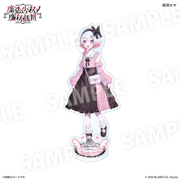 魔法少女ノ魔女裁判 ガーリーファッションver. アクリルスタンド 桜羽