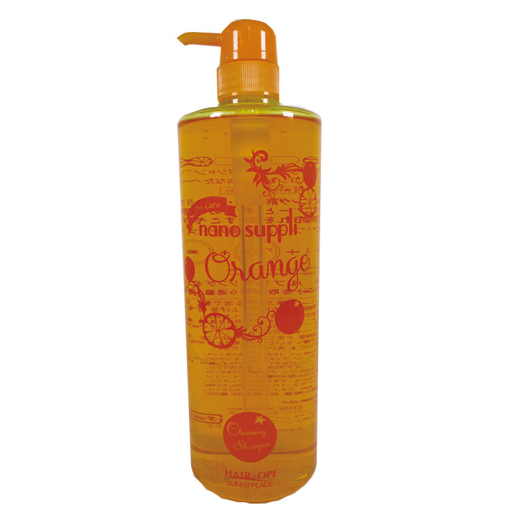 サニープレイス ナノサプリ クレンジングシャンプー オレンジ(本体