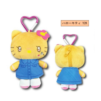 ハローキティ マスコットポーチ ギャル3／Y2K(Y2K): ビジター表示商品
