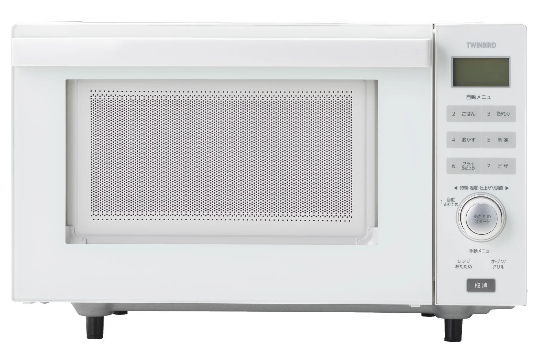 レンタル] [18L]ツインバード センサー付フラットオーブンレンジ DR