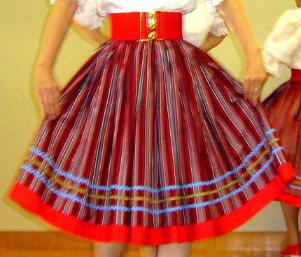 フォークダンス 2008年の紹介コスチューム（世界の民族衣装）