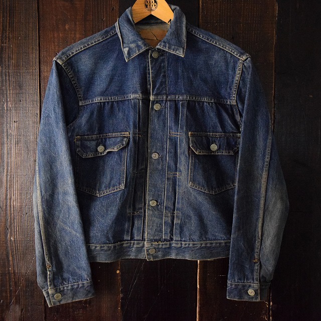 50's LEVI'S 507XX 紙パッチ50年代 リーバイス セカンド 2nd ビッグE