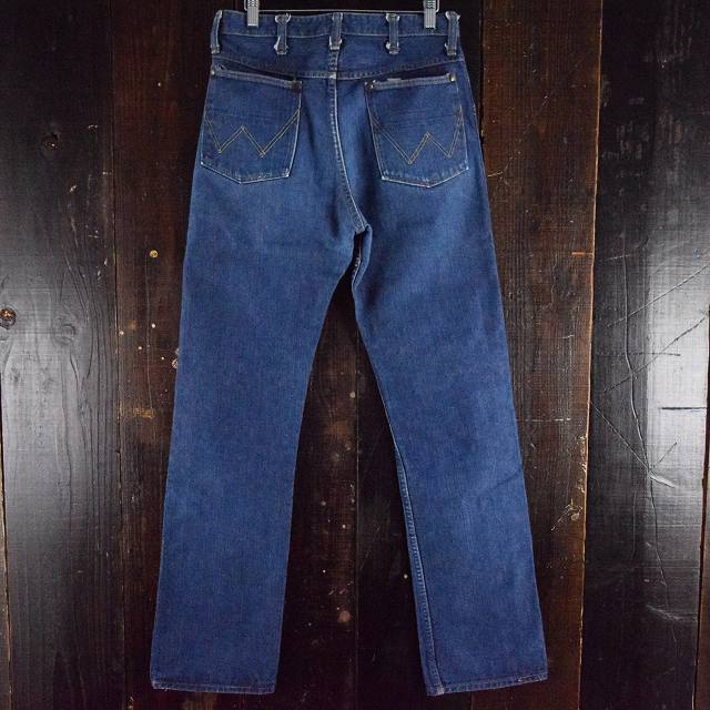 1960's Wrangler 11MWZ 斜めベル デニムパンツ 60年代 ラングラー