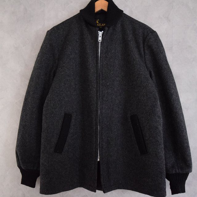 70's LAKELAND ファラオジャケット70年代 カーコート ウール ナイロン