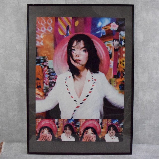 90年代 90s 90's ビョーク ミュージシャン ポスト ツアー 広告 宣伝