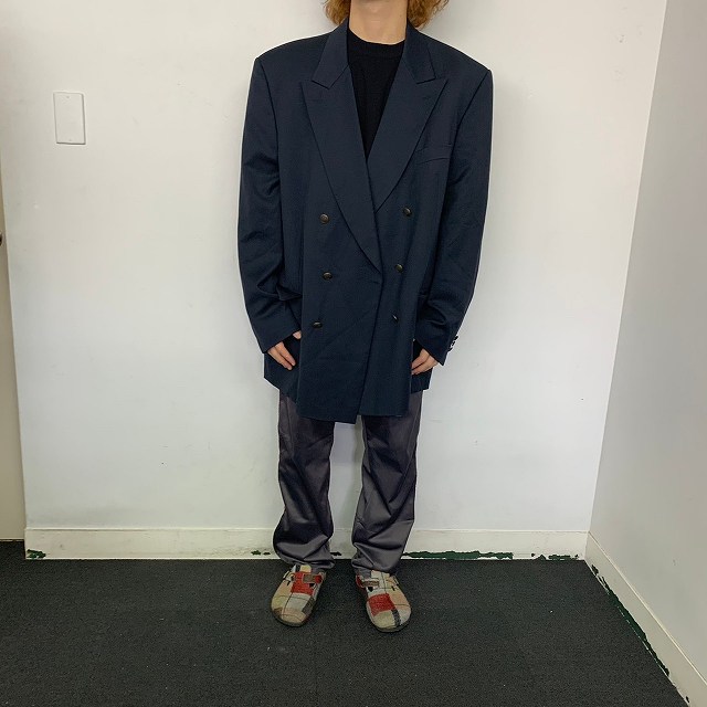 イブサンローラン イヴサンローラン カナダ製 ダブルテーラード