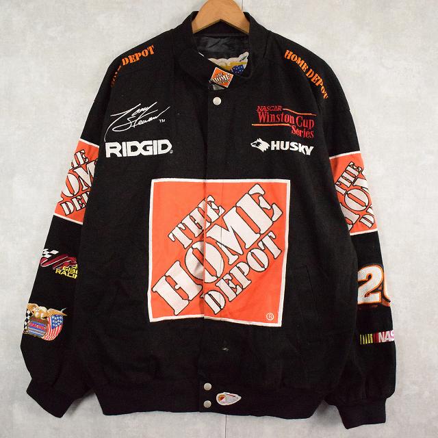 ジェフハミルトン レーシングジャケット コットン ブラック 黒