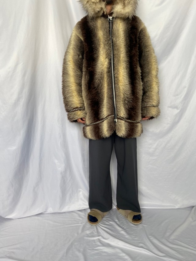 70年代 70s ファー フード オーバーサイズ｜ヴィテージ古着屋Feeet