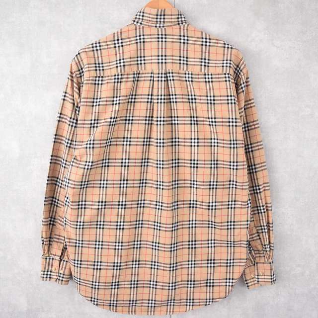 海外 c-boy 90's 太ストライプ BDシャツ BURBERRYスラックス 海外 c