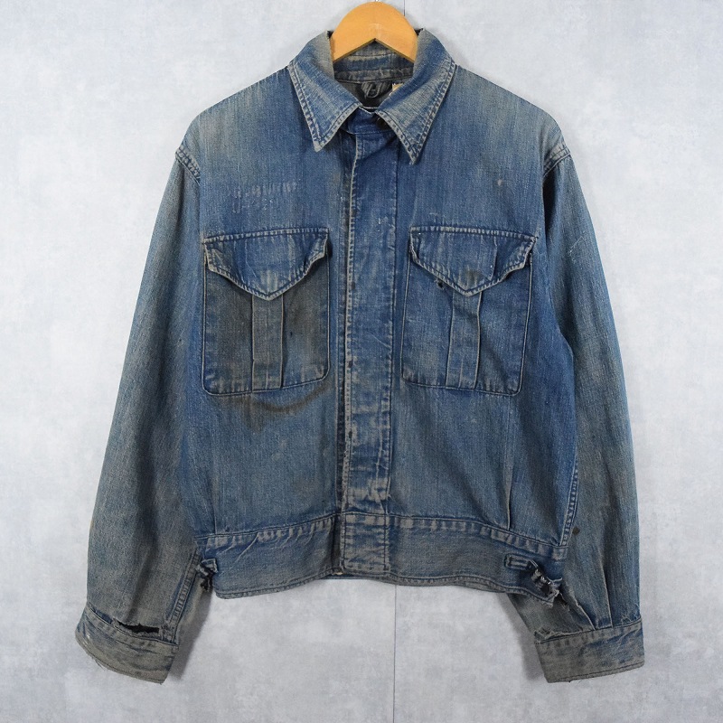 40s 40年代 50s 50年代 ロイヤルカナディアンネイビー デニム