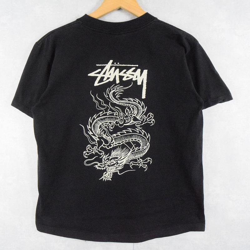 80s 80年代 ステューシー OLD STUSSY アメリカ製 ドラゴン ロゴ