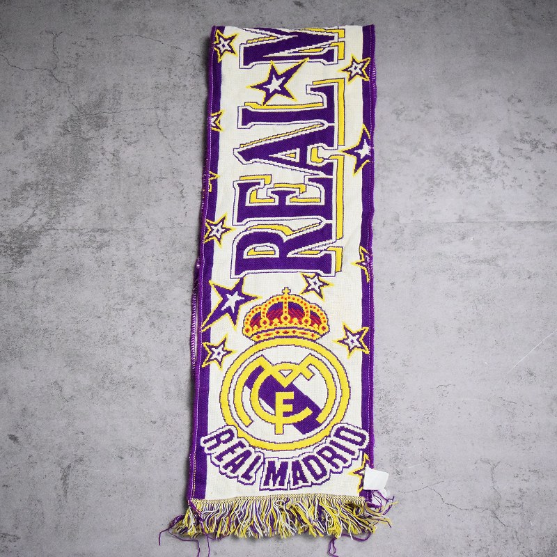サッカーマフラー レアルマドリード サッカーチーム| ヴィテージ古着屋